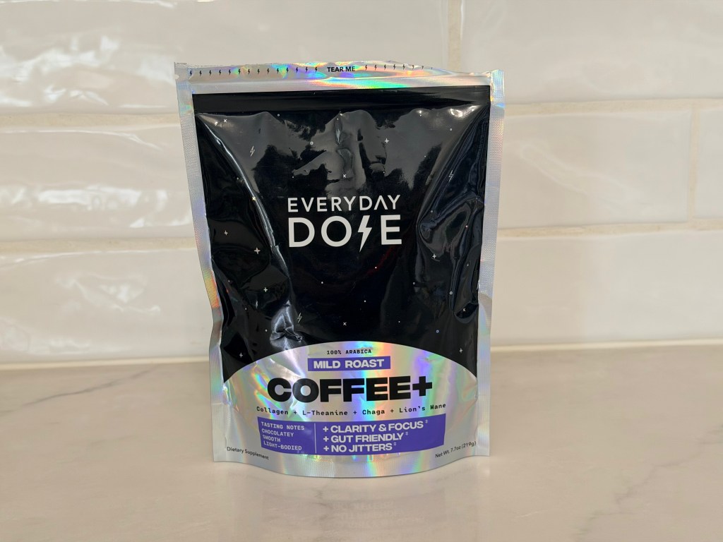 Everyday Dose on kitchen counter