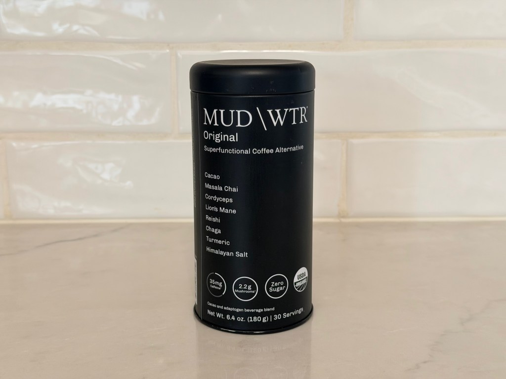 MUD/WTR on kitchen counter